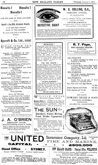 Issue page