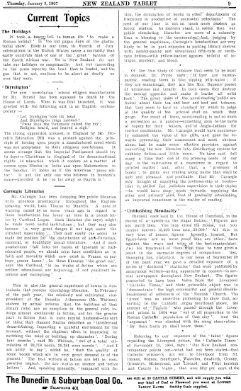 Issue page