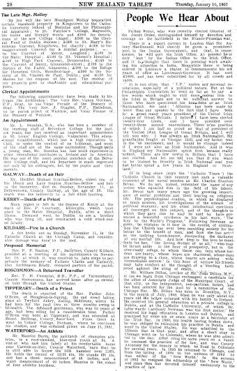 Issue page