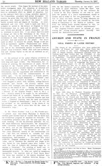 Issue page