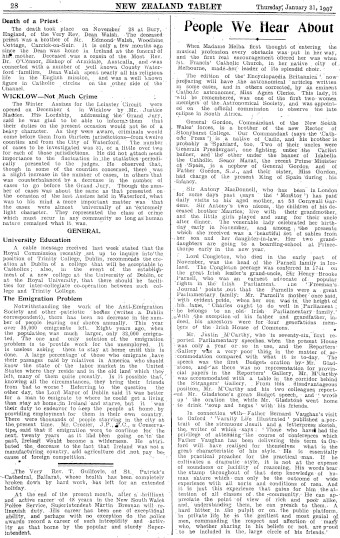 Issue page
