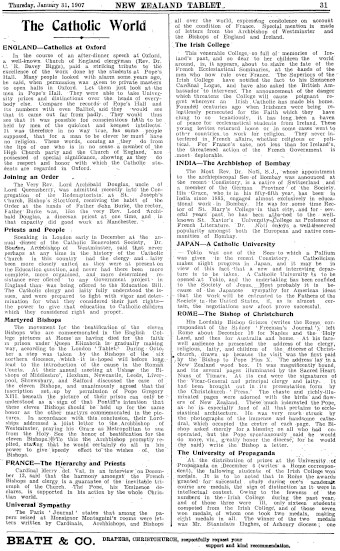 Issue page