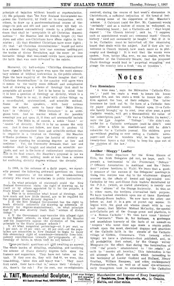 Issue page