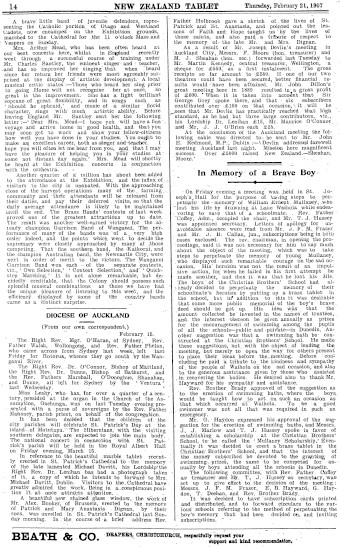 Issue page