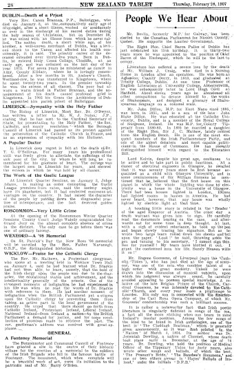Issue page