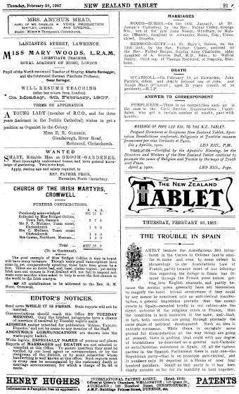 Issue page