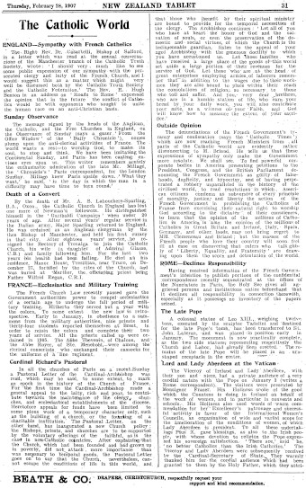 Issue page
