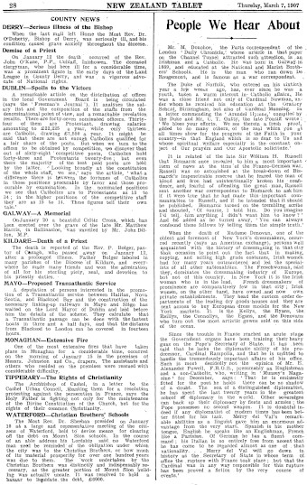 Issue page