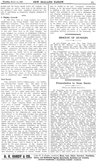 Issue page