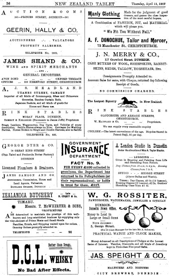 Issue page