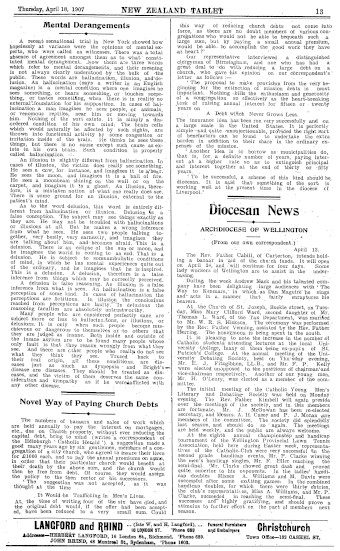 Issue page