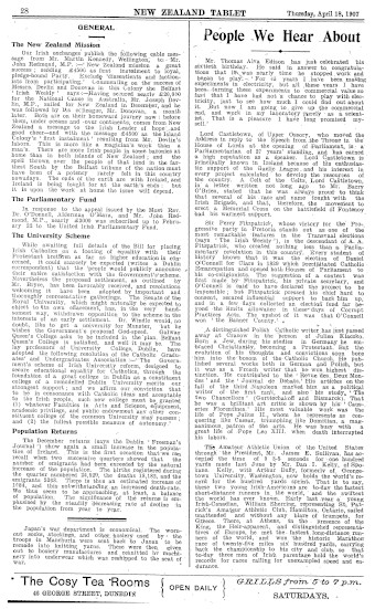 Issue page