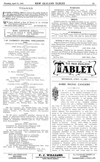 Issue page
