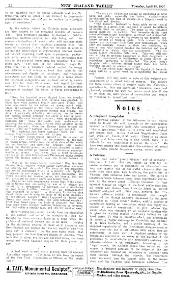 Issue page