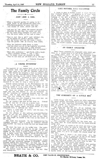 Issue page