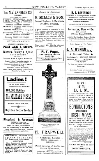 Issue page