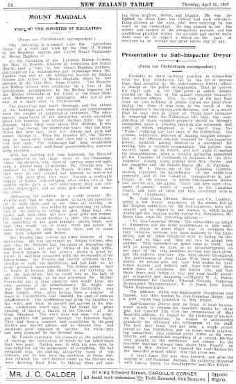 Issue page