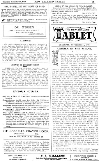 Issue page
