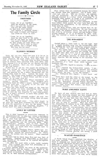 Issue page