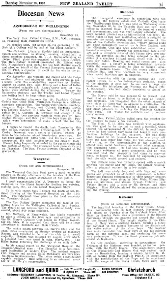 Issue page