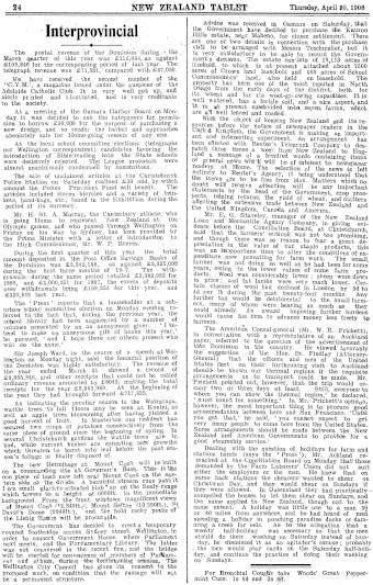 Issue page