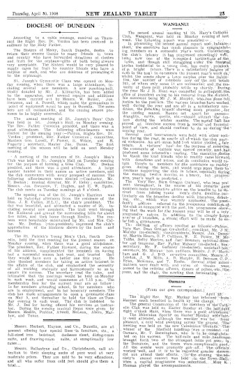Issue page