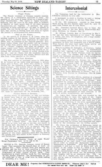 Issue page
