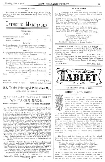 Issue page