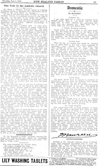 Issue page