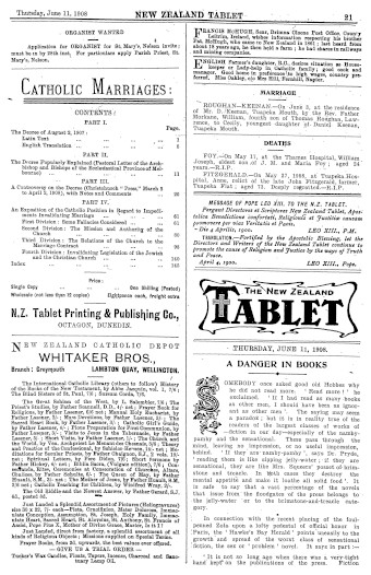 Issue page
