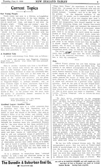 Issue page