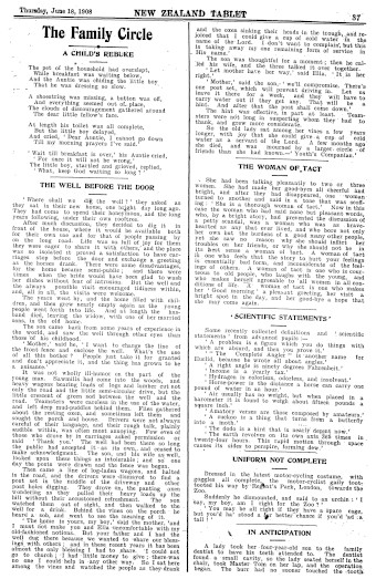 Issue page