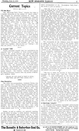 Issue page
