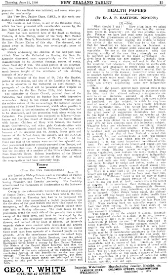 Issue page