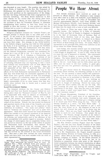 Issue page