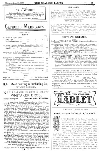 Issue page