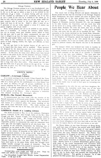 Issue page