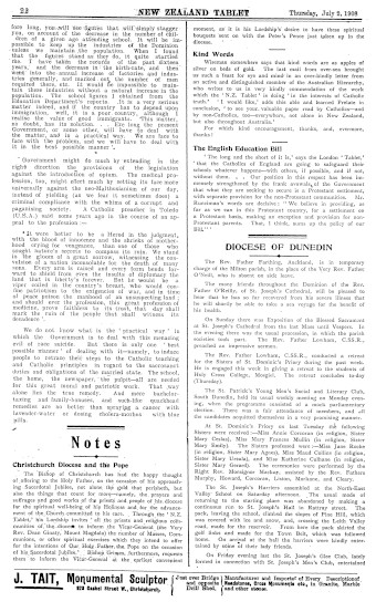 Issue page