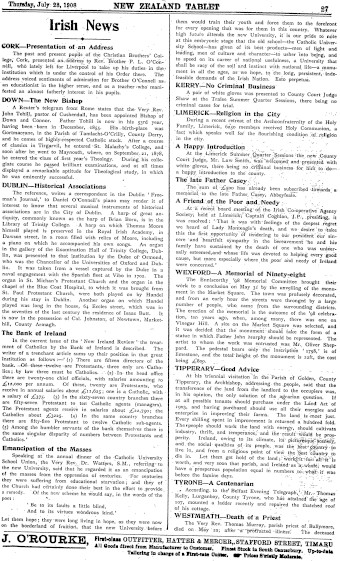 Issue page