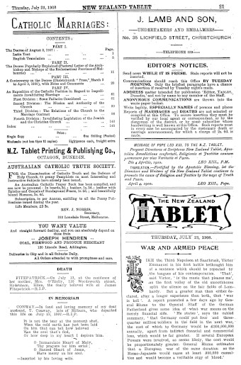 Issue page