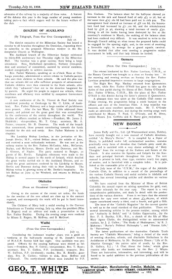 Issue page