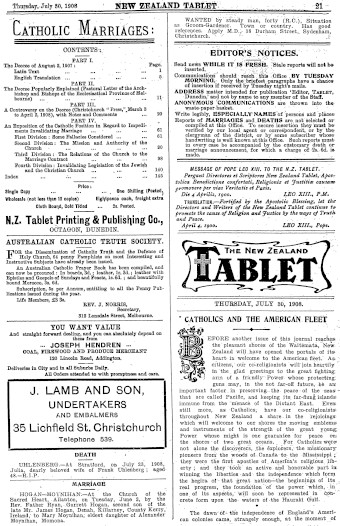 Issue page