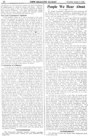 Issue page