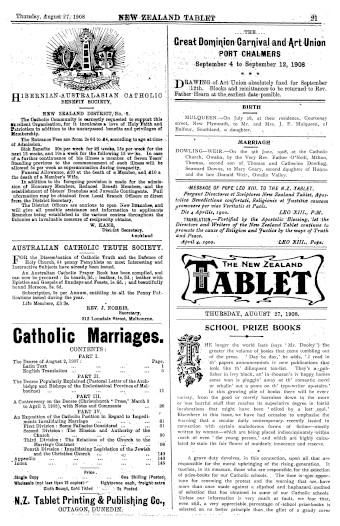 Issue page