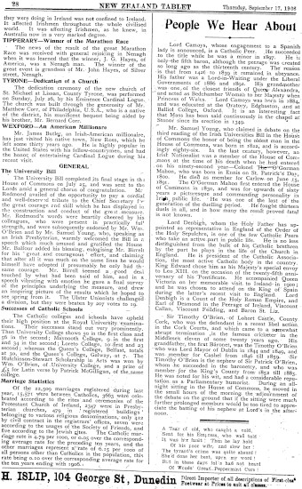 Issue page
