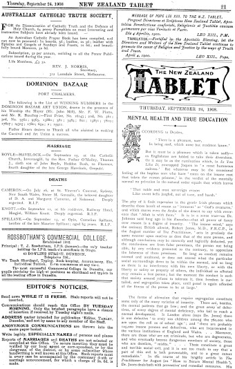 Issue page