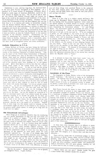 Issue page