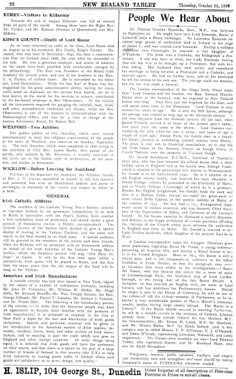 Issue page
