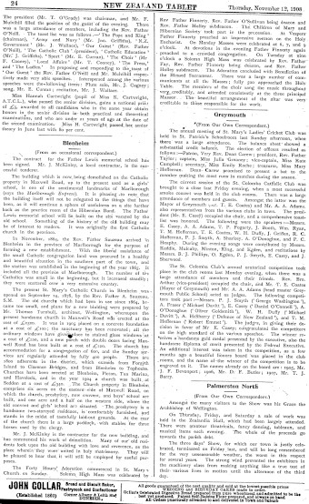 Issue page