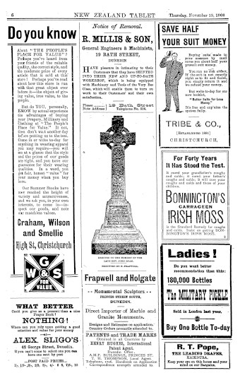 Issue page
